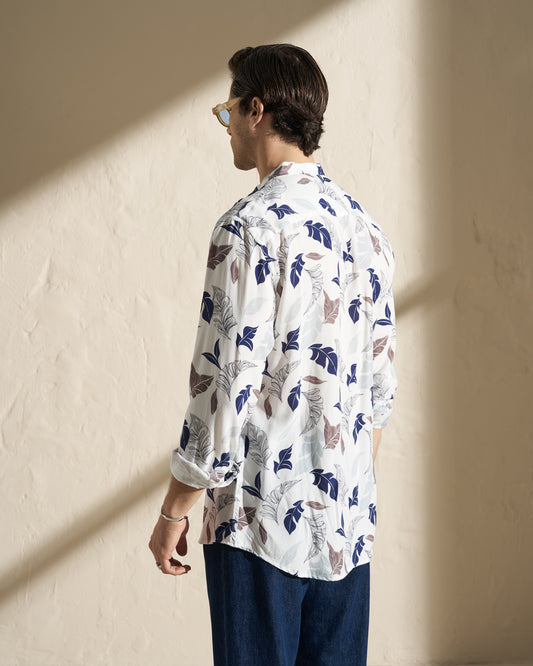 PRINTED RESORT SHIRT