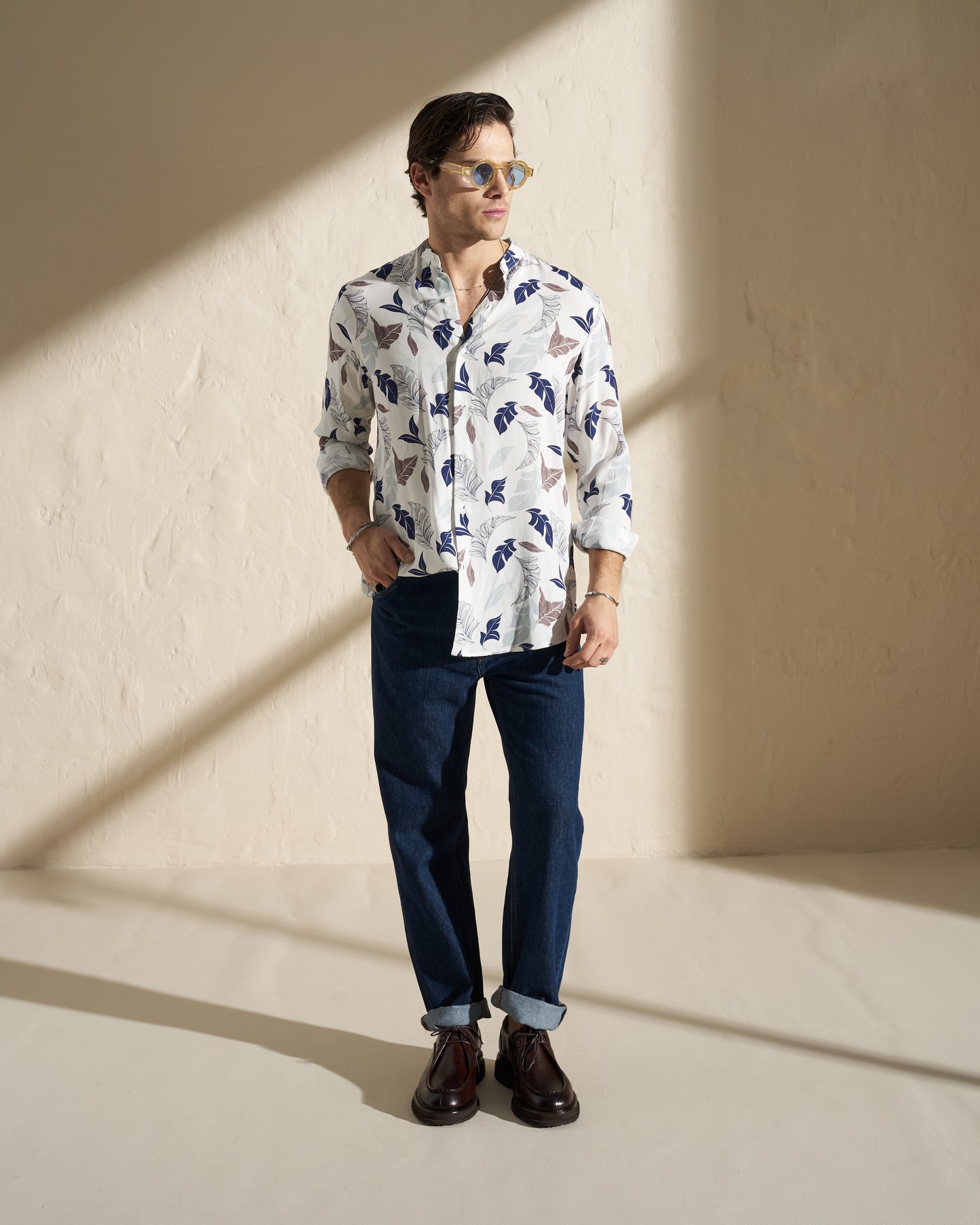 PRINTED RESORT SHIRT