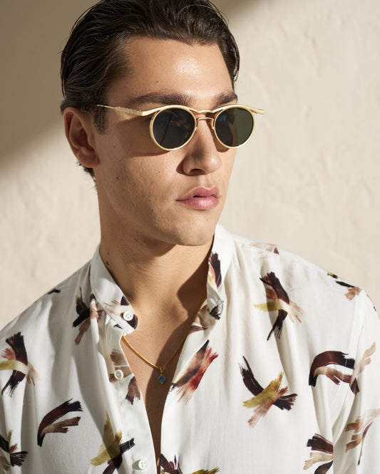 PRINTED VISCOSE SHIRT