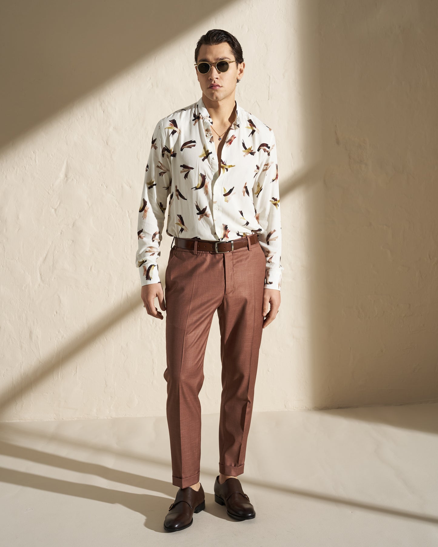 PRINTED VISCOSE SHIRT