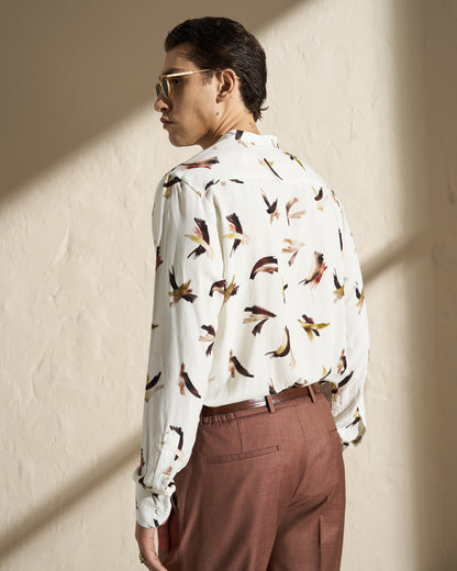 PRINTED VISCOSE SHIRT