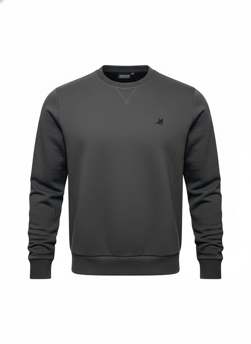 Structured Crewneck Sweatshirt