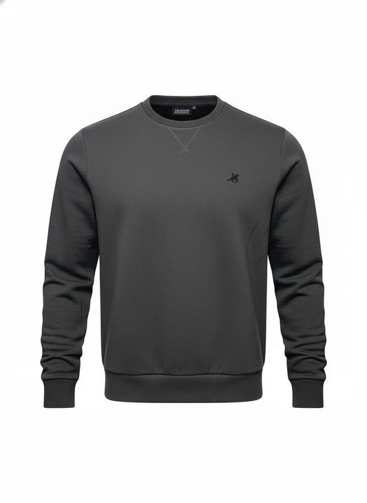 Structured Crewneck Sweatshirt
